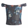 Clothing Markarian NYC | Hayworth Dark Floral Ikat Off The Shoulder Corset Top