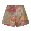 Clothing Markarian NYC | Mira Multicolor Floral Jacquard Shorts