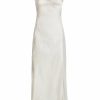 Clothing Markarian NYC | Minerva Ivory Shimmer Floral Jacquard Slip Dress