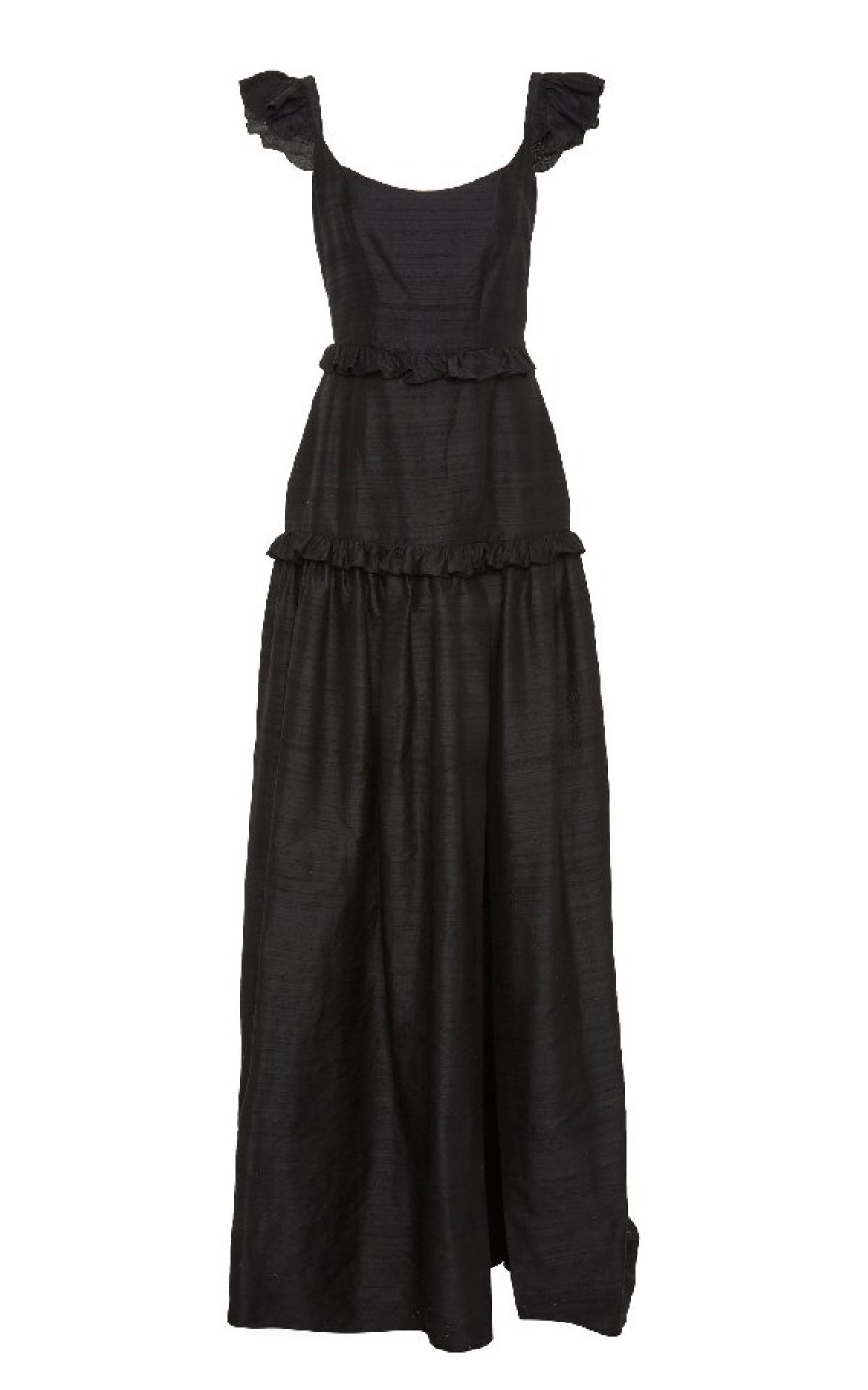 Clothing Markarian NYC | Arabella Black Silk Dupioni Gown