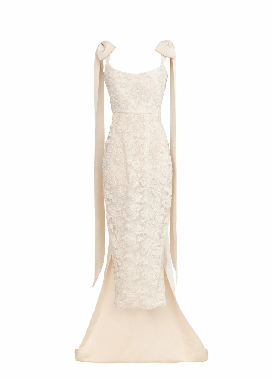 Bridal Markarian NYC | Celestia Beaded Lace Dress