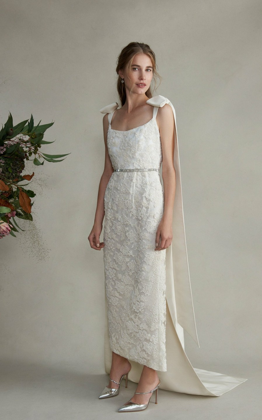 Bridal Markarian NYC | Celestia Beaded Lace Dress