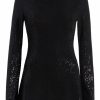 Clothing Markarian NYC | Sherry Black Confetti Dot Bell Sleeve Top