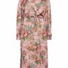 Clothing Markarian NYC | Clooney Rose Tapestry Raglan Coat With Tie Belt