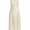 Clothing Markarian NYC | Lucille Champagne Sequin Halter Dress