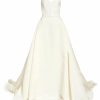 Bridal Markarian NYC | Juliette Off White Silk Gown