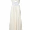 Clothing Markarian NYC | Rosalind White Draped Chiffon One Shoulder Dress