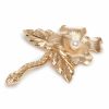 Accessories Markarian NYC | Noemie Gold Pearl Detail Floral Snake Hair Pin