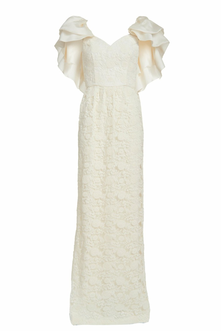 Bridal Markarian NYC | Roxie White Lace Gown