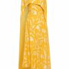 Clothing Markarian NYC | Kennedy Yellow Floral Cape Dress