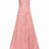 Clothing Markarian NYC | Phoenix Dusty Pink Floral Backless Gown