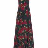 Clothing Markarian NYC | Marilyn Rose Dot Print Backless V Neck Gown