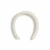 Bridal Markarian NYC | Bruna Sculptural Padded Headband In White Satin Floral